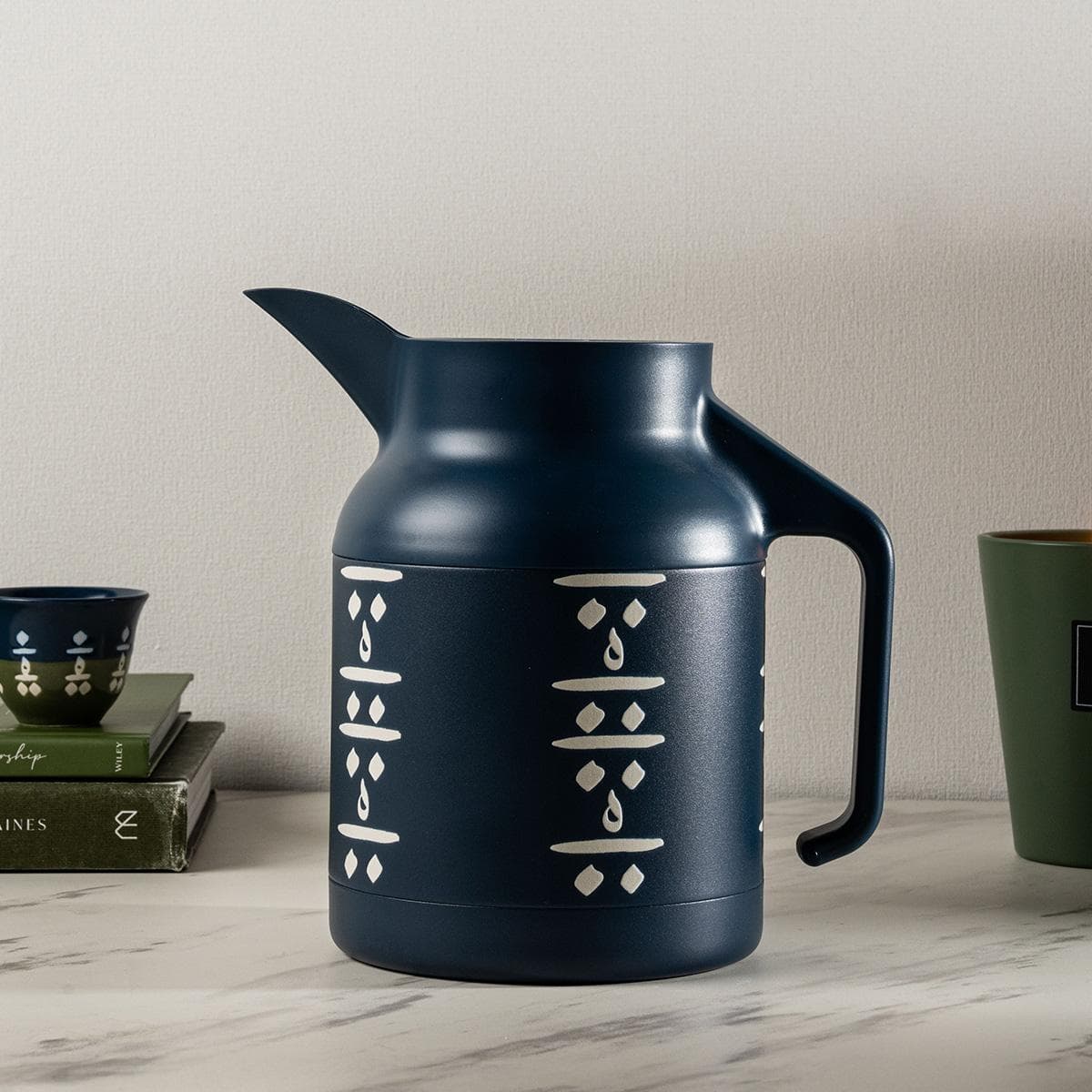 دلّة قهوة لاينز كحلي 1.5 لتر