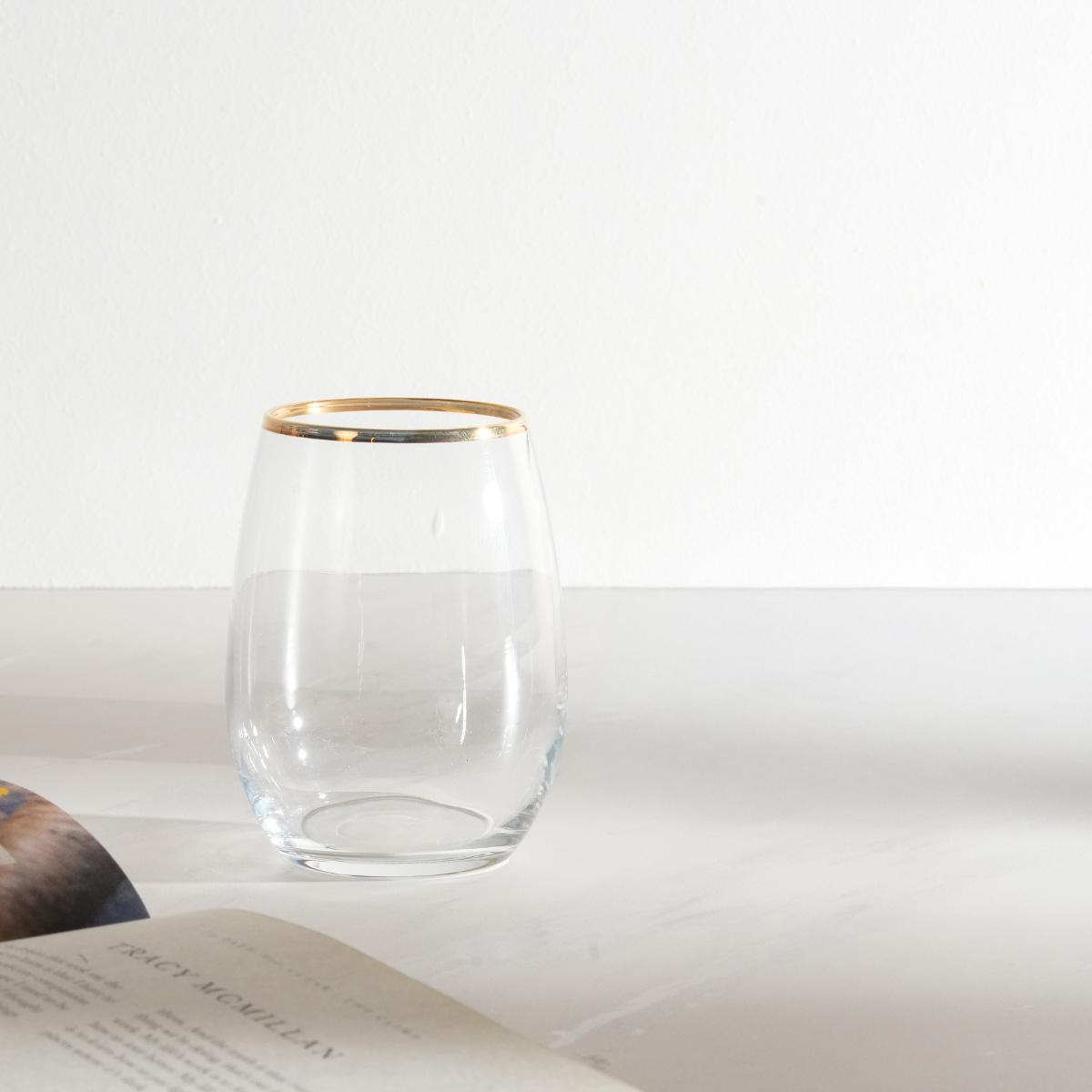 Astoria Short Tumbler Gold 350 cc