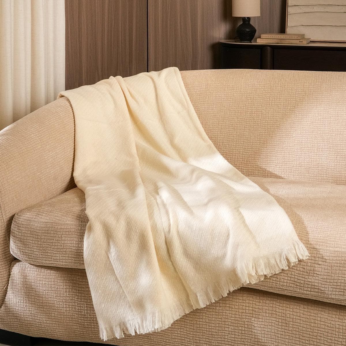 Muni Throw White 140X170 cm