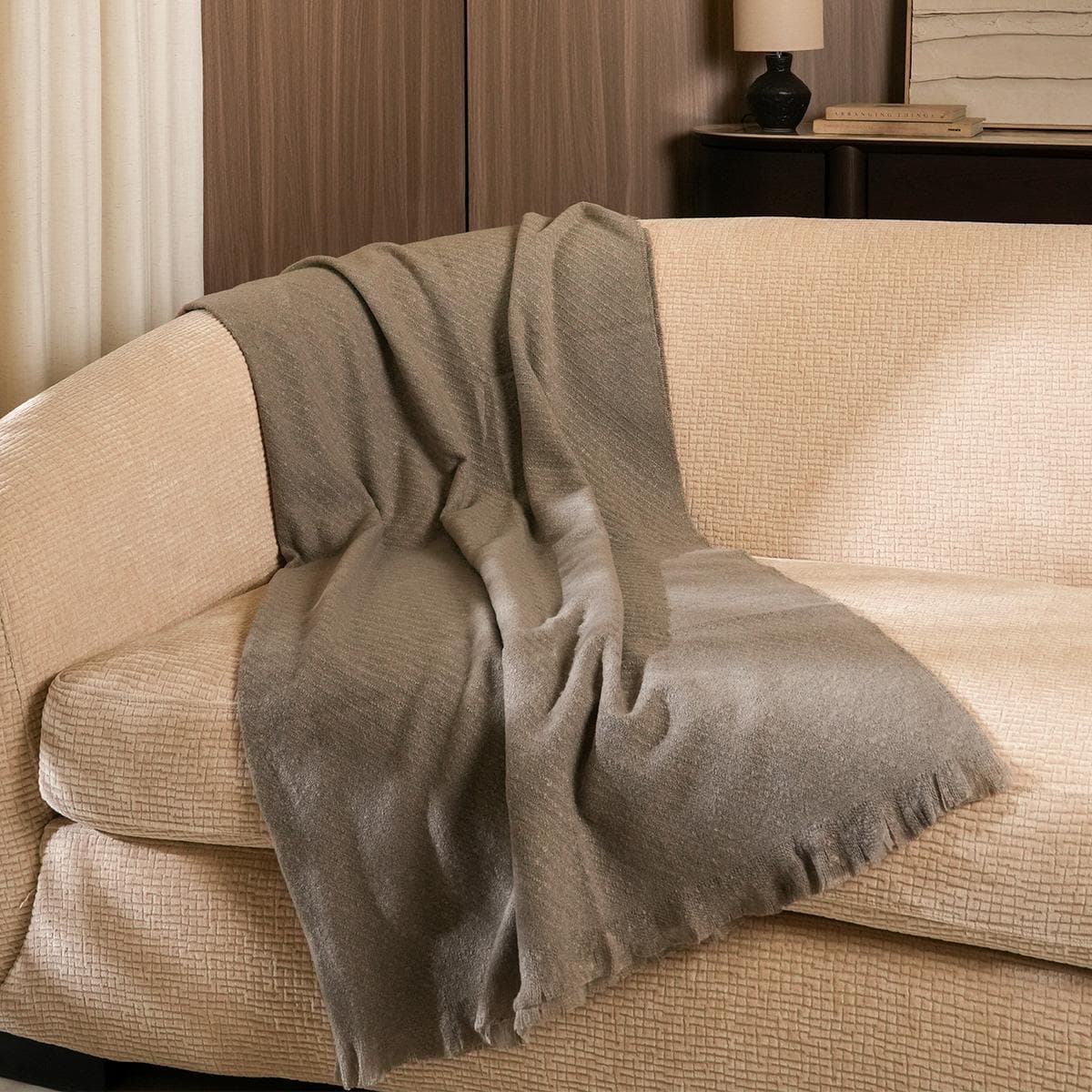 Muni Throw Grey 140X170 cm