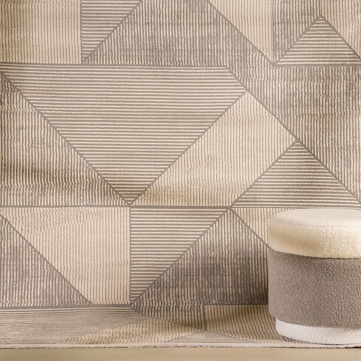 Blast Area Rug Beige 160X230 cm