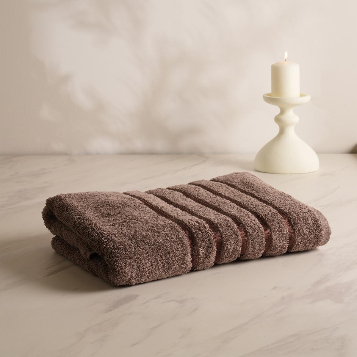 Lifestyle Plain Bath Towel Truffle 70X140 cm