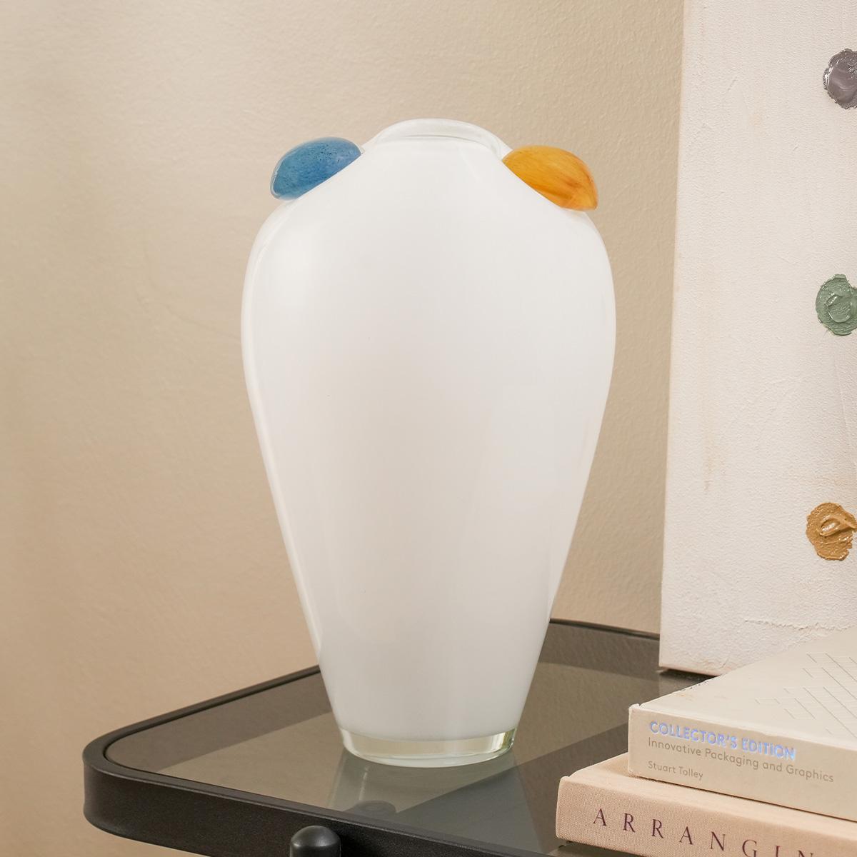 Fortune Vase White 18.5X18.3X30 cm