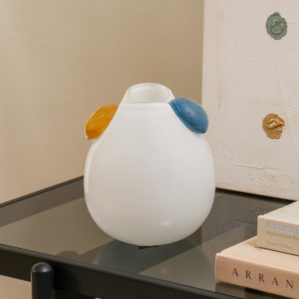 Fortune Vase White 17X14X15.5 cm