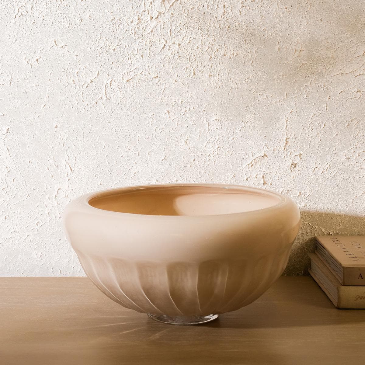 Devonne Deco Bowl Beige 32X32X16 cm