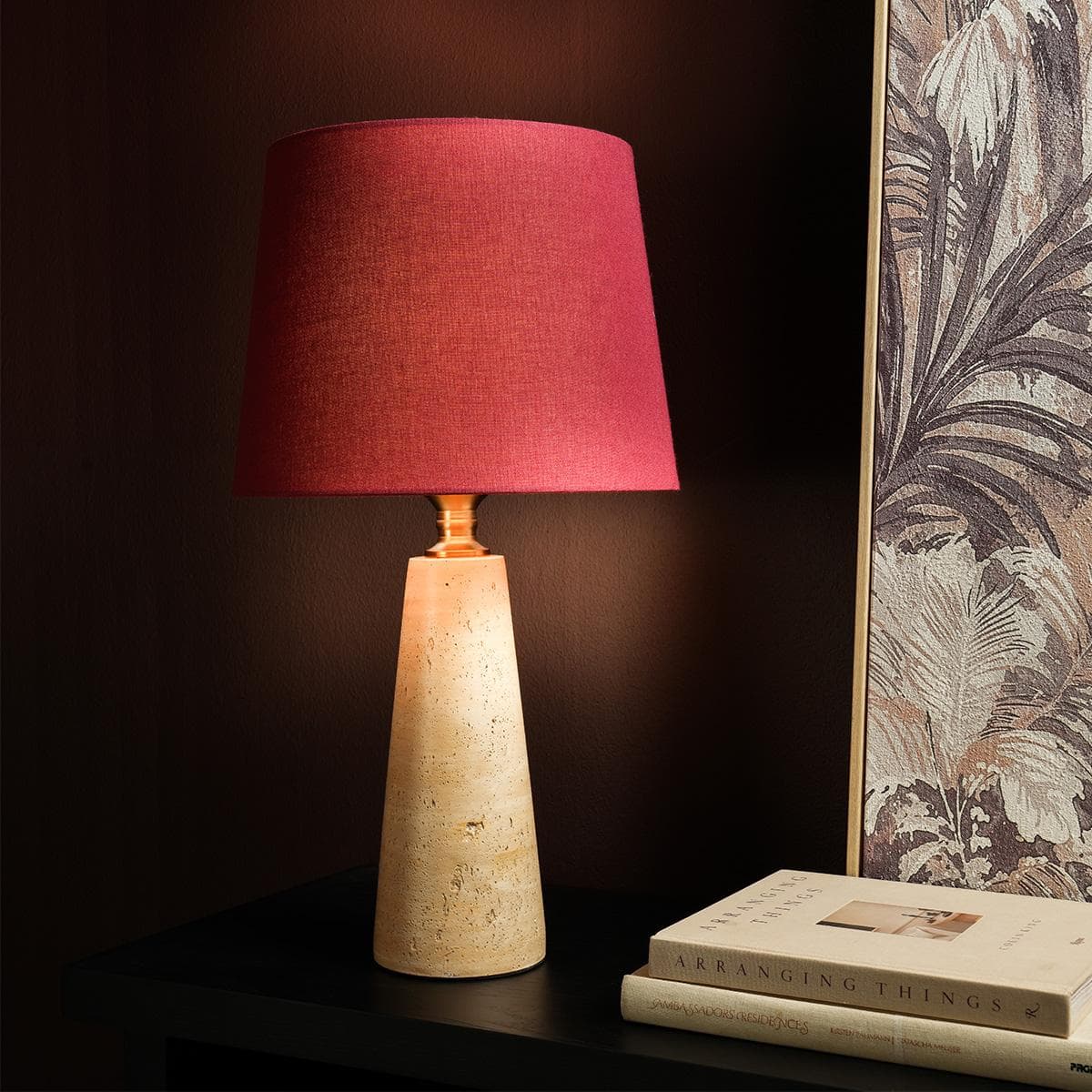 Hallen Table Lamp Beige 61 cm