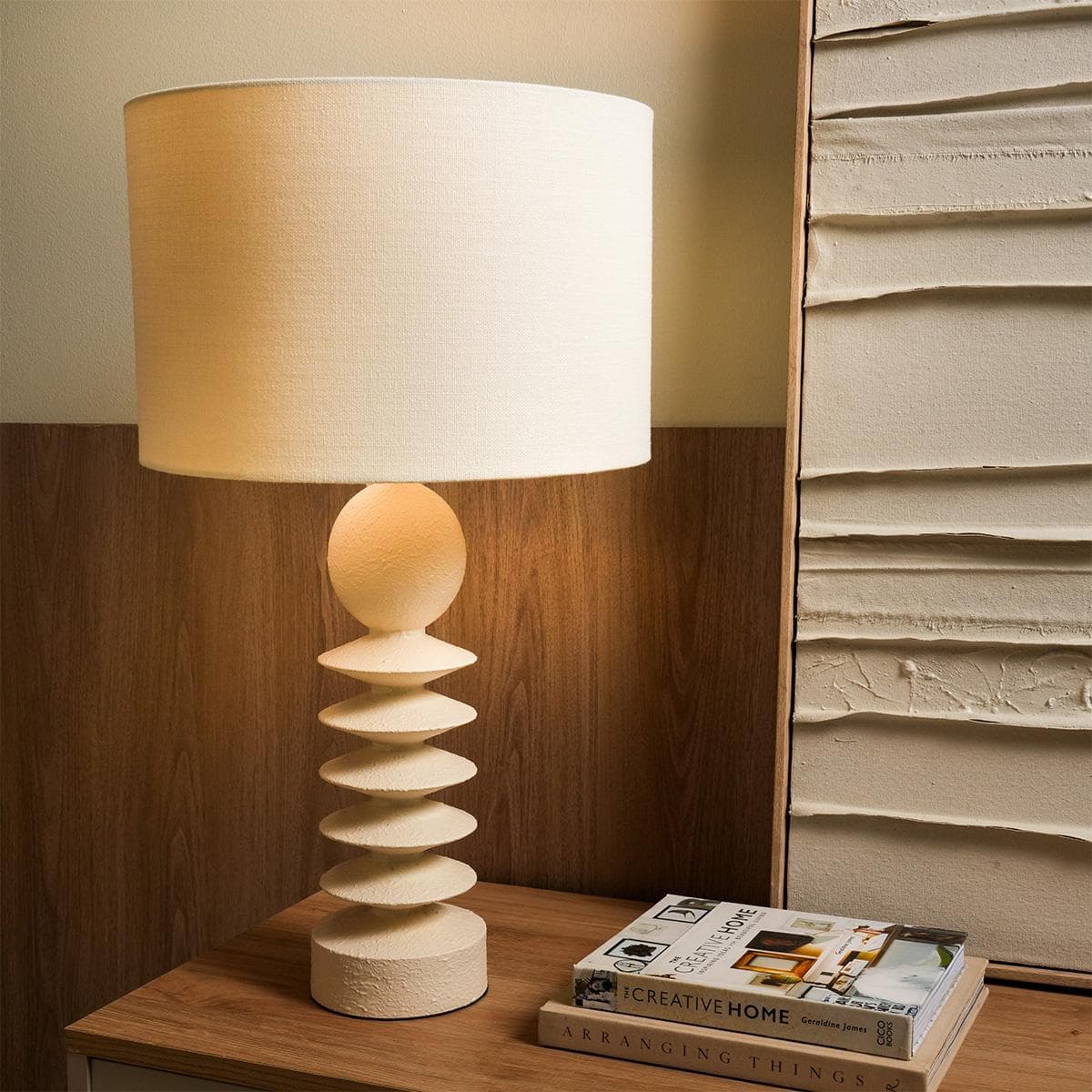 Bonie Table Lamp White 69 cm