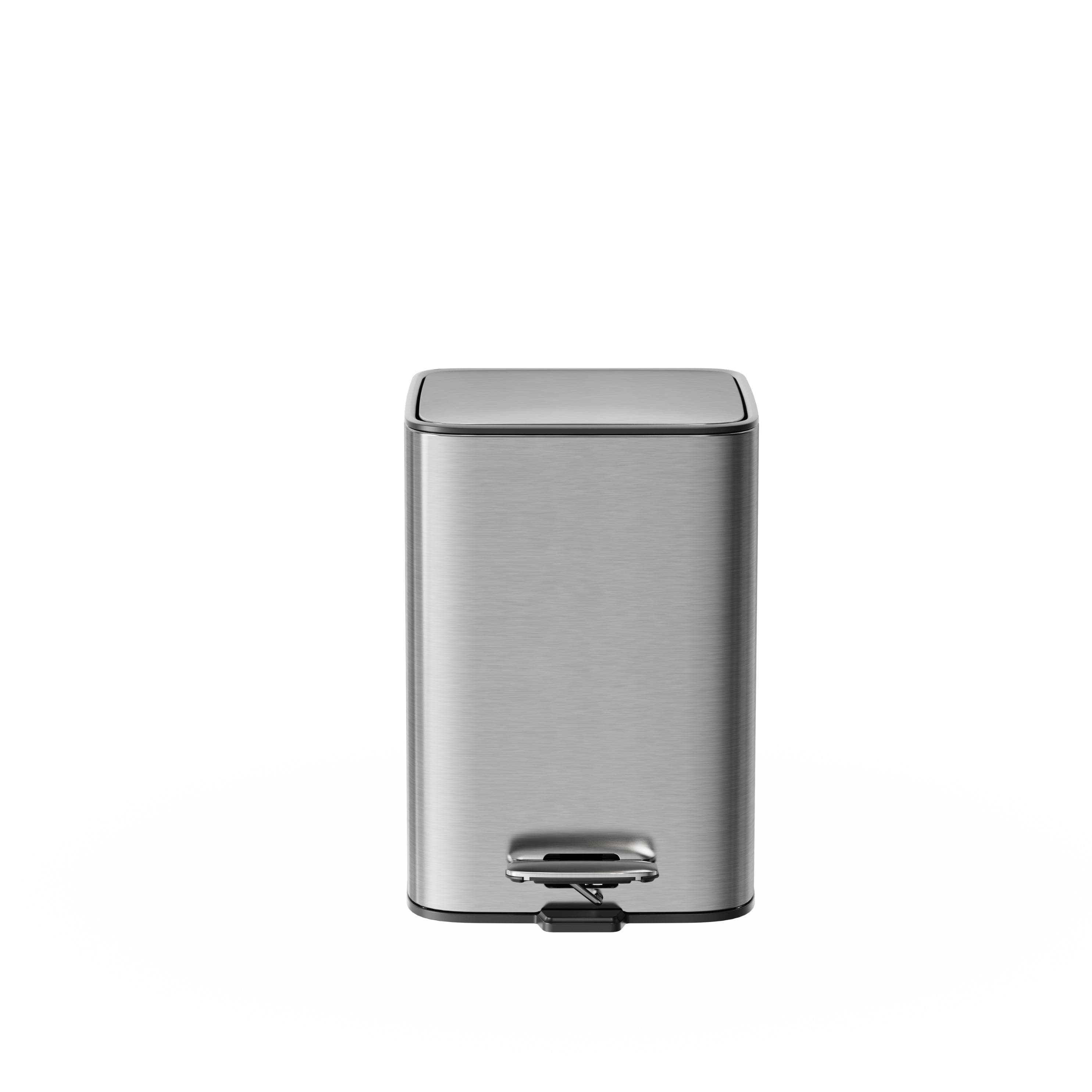 Guard 5L Waste Bin Silver 24X20.5X29 cm