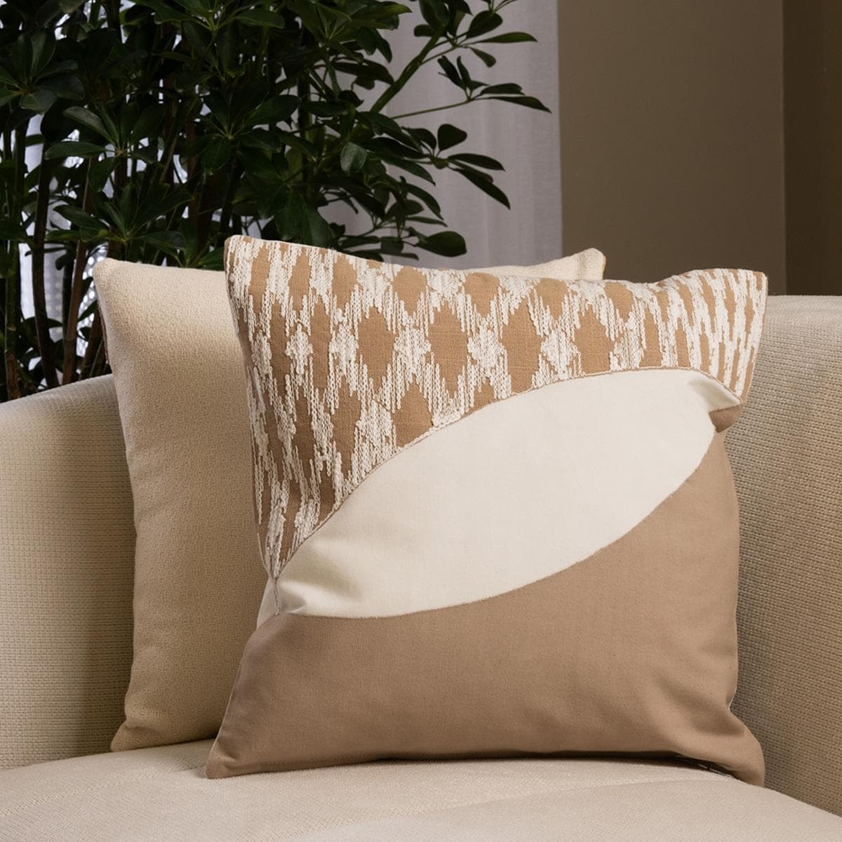 Chile Cushion Natural 45 X 45 cm  