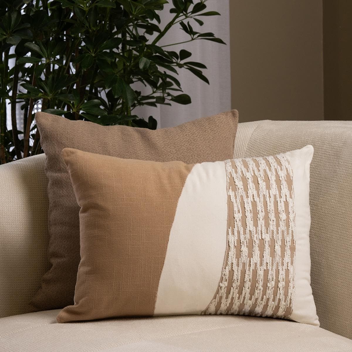 Chile Cushion Natural 35 X 50 cm  