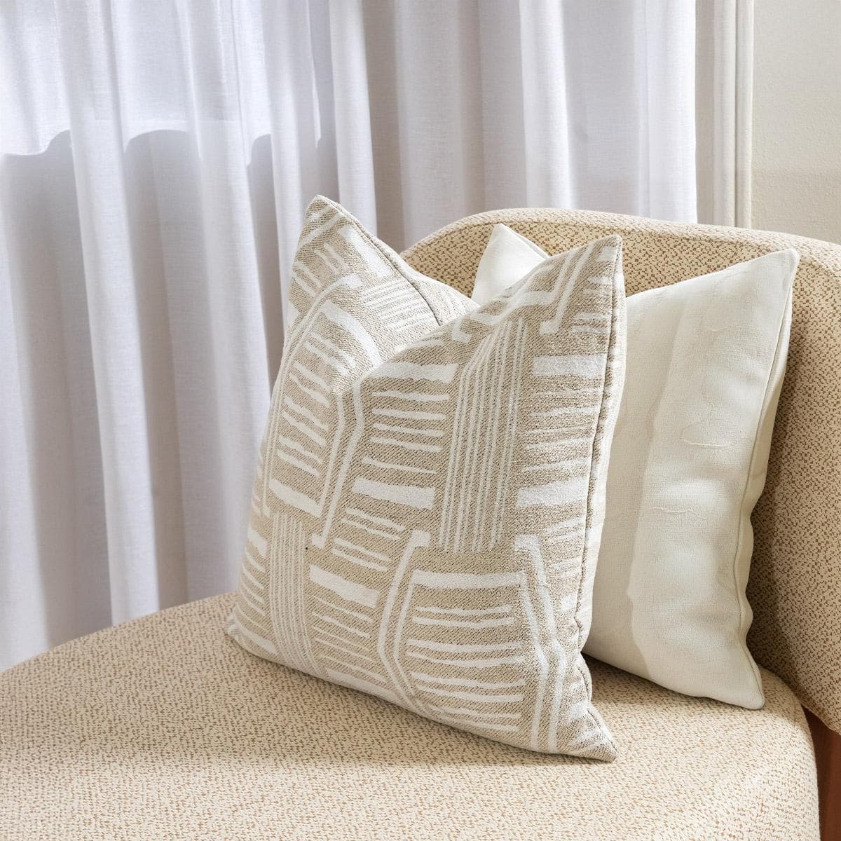 Betty Cushion Cream 45 X 45 cm