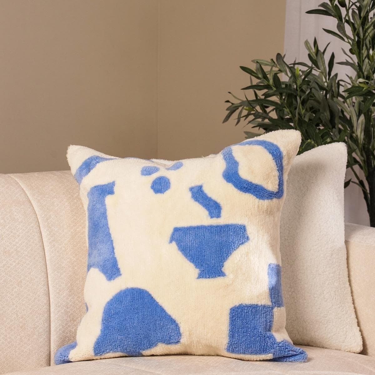 كوشيّة الكوت زرقاء 50×50 سم