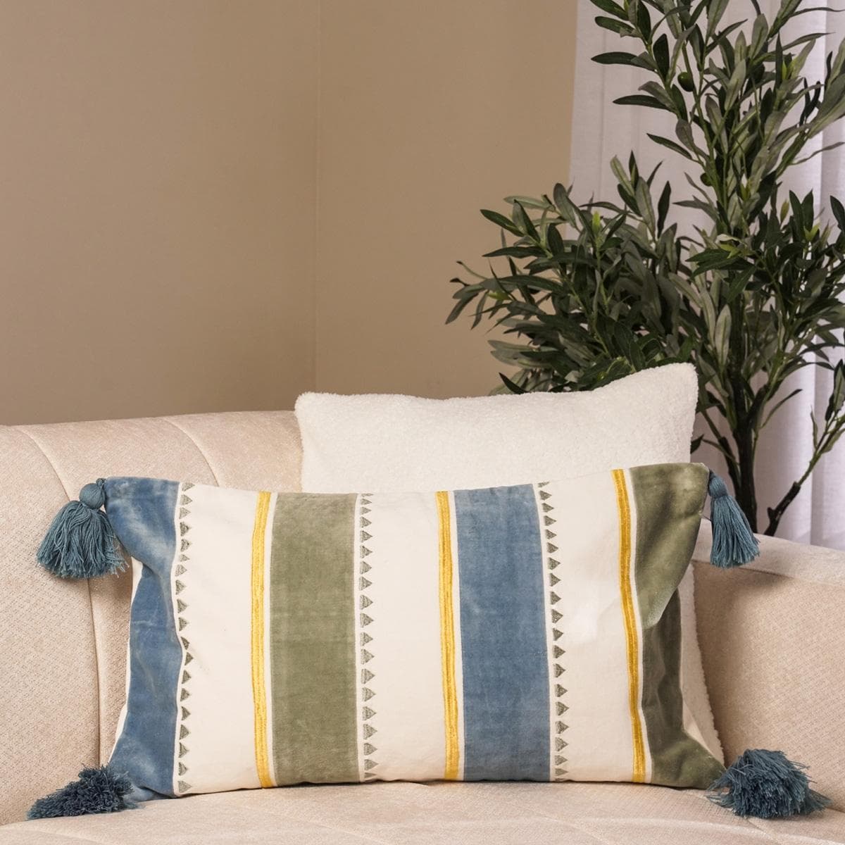 Alpine Cushion Multicolor 35 X 60 cm