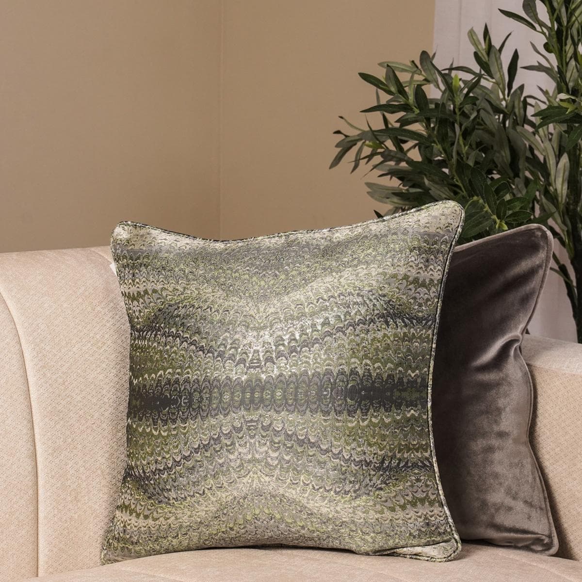 Milla Cushion Green 45 X 45 cm  