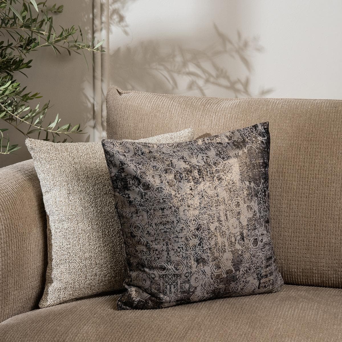 Aeris Cushion Grey 45X45 cm