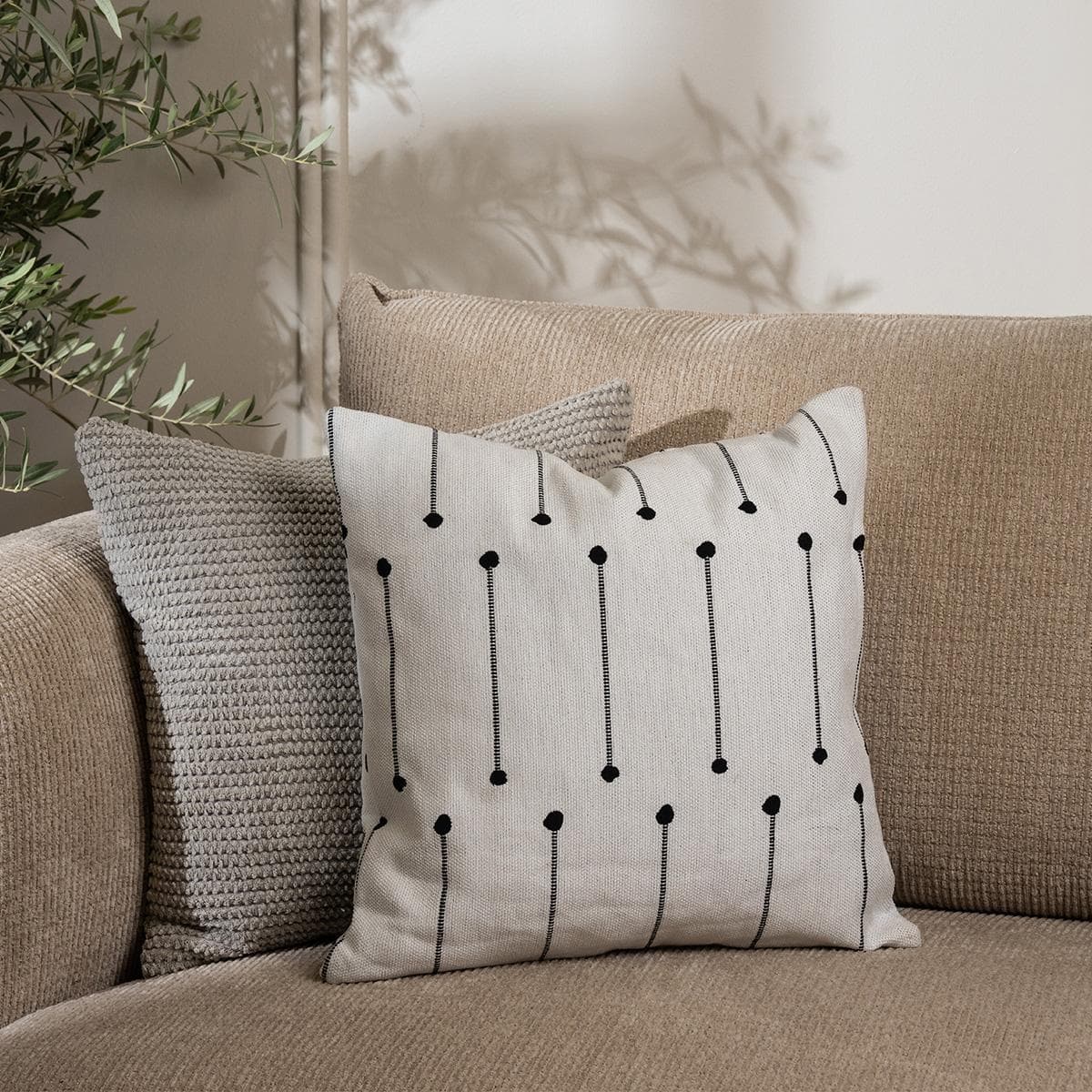 Lubid Cushion White 45X45 cm