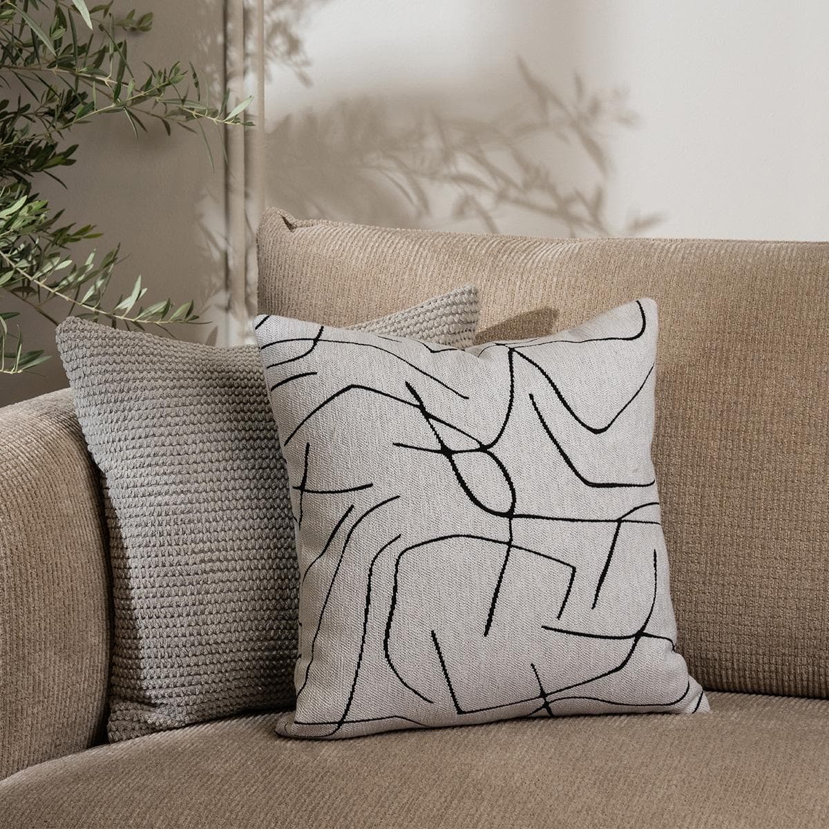 Kalli Cushion White 45X45 cm