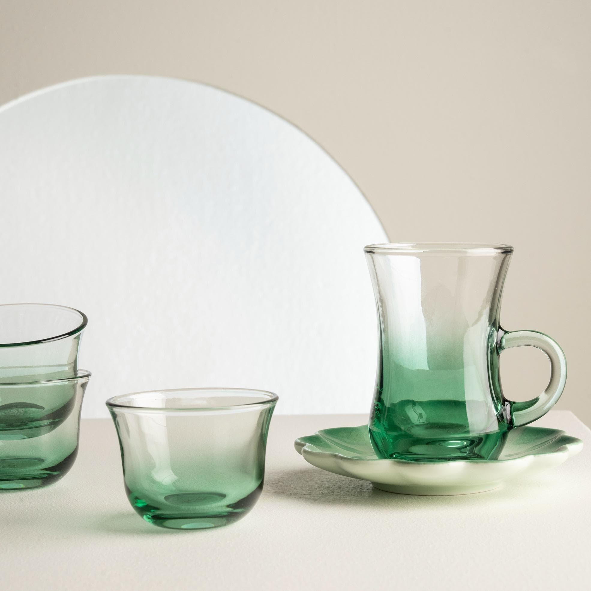 Park Tea/Coffee Bundle 12Pcs Green