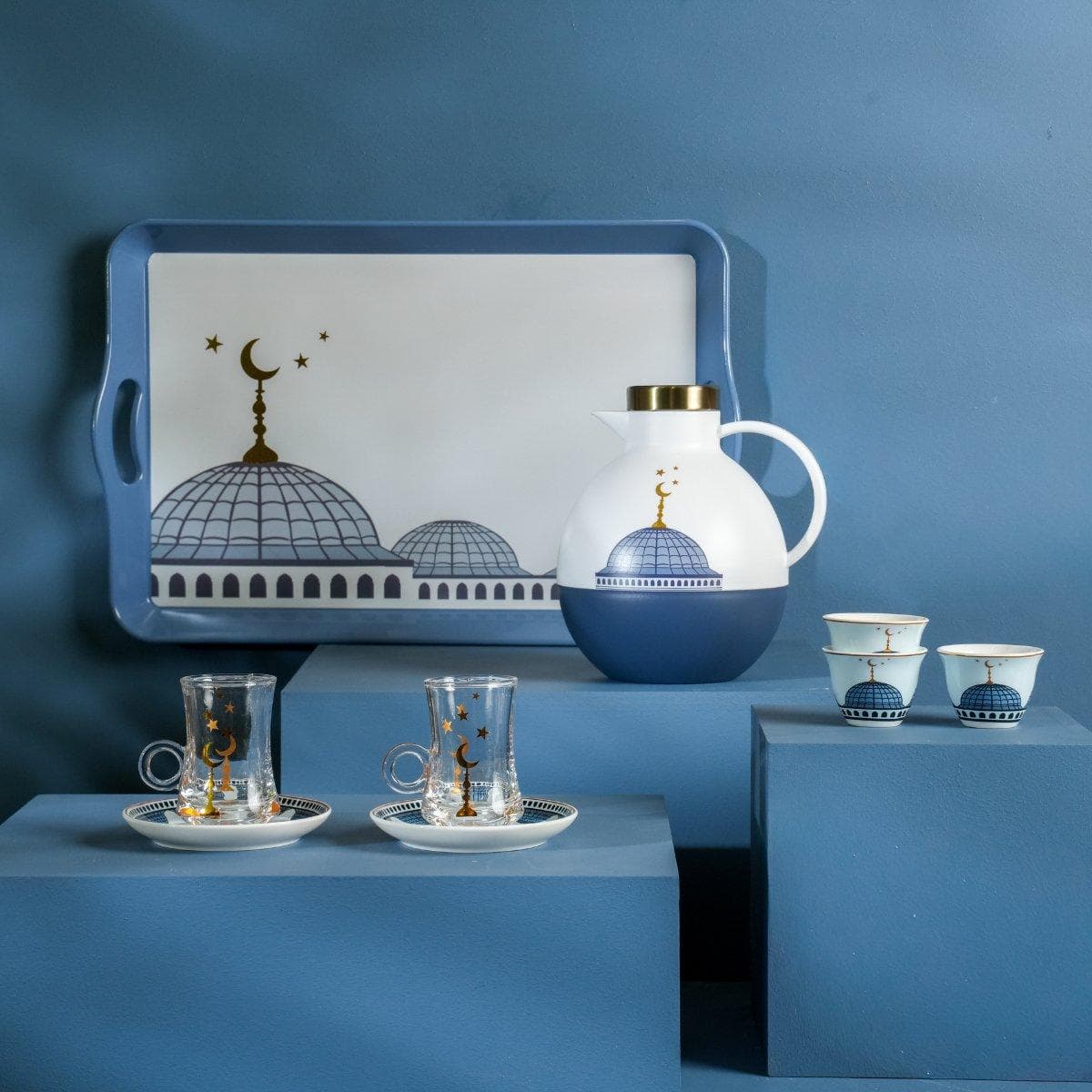 Nurah Tea & Coffee Value Bundle Set 14 Pcs