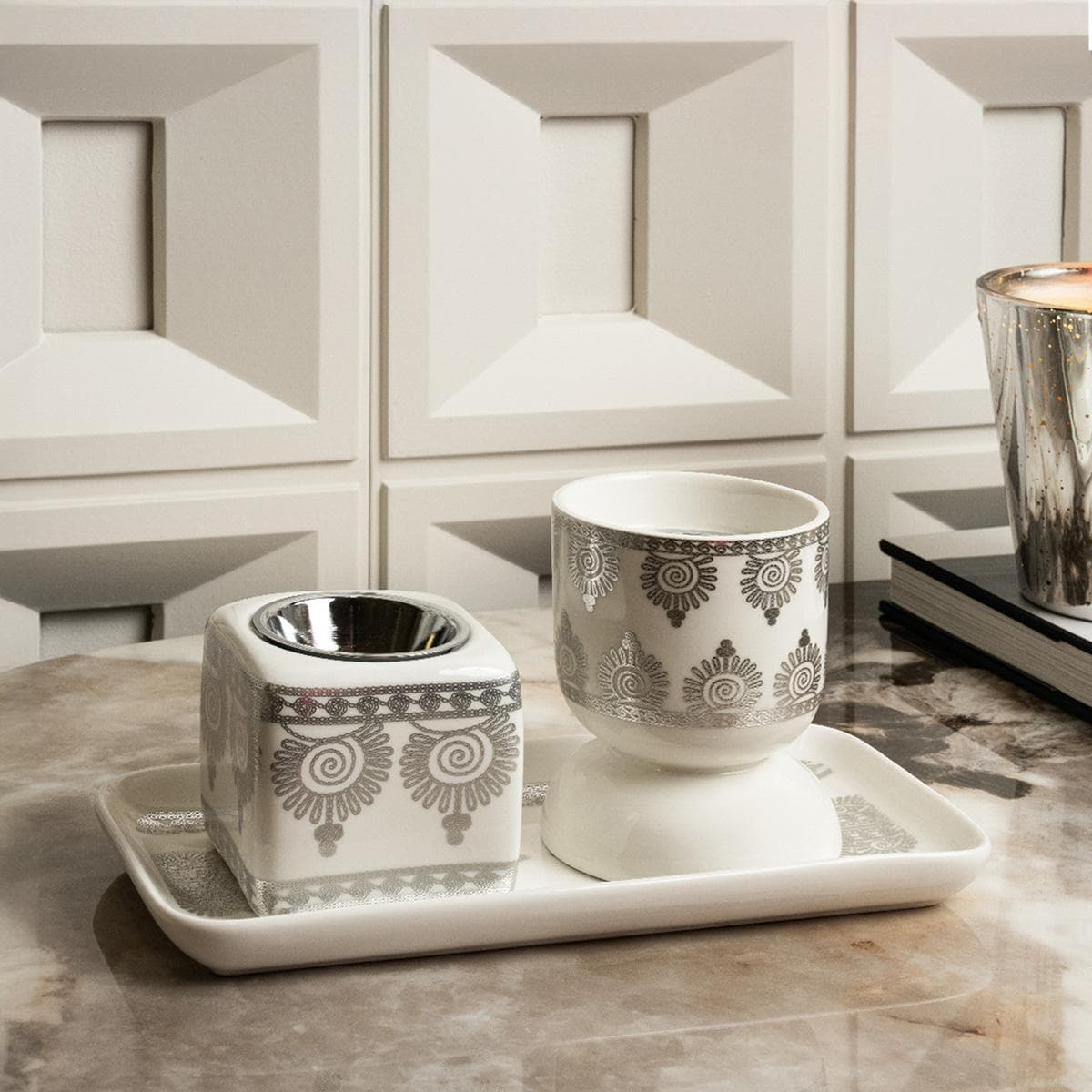 Nashil Ramadan Bundle Set 3 Pcs Silver