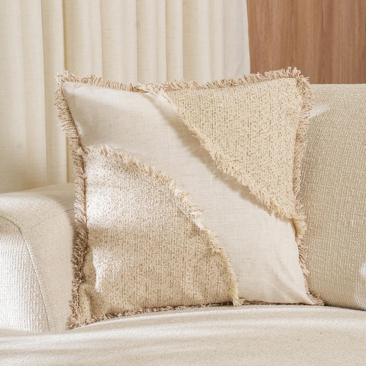 Ellis Cushion Cream 45X45 cm