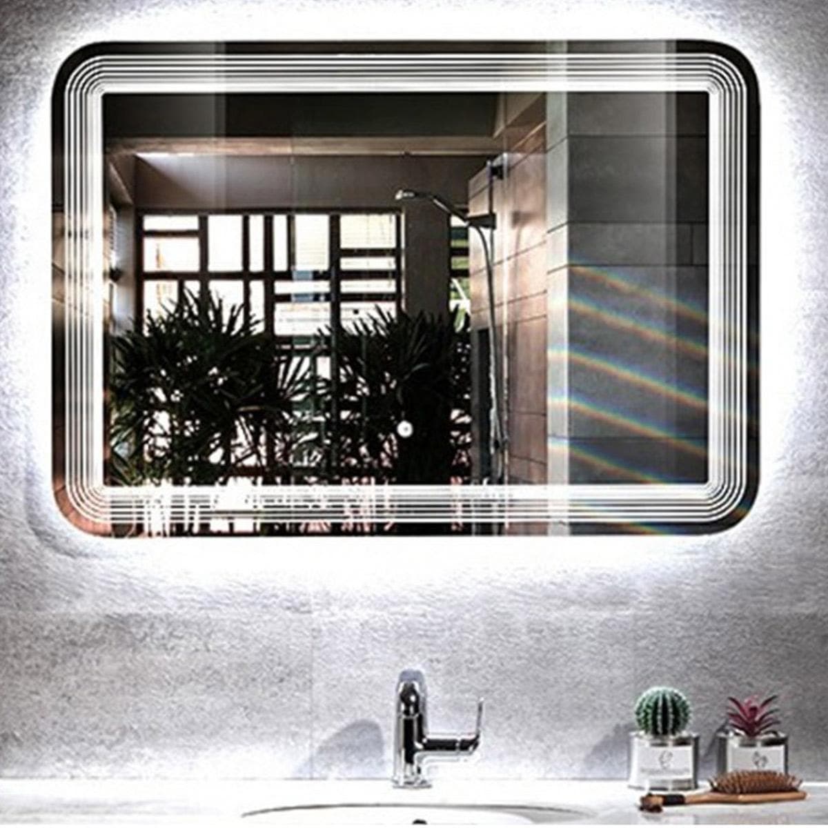 Ilona Wall Mirror With Light