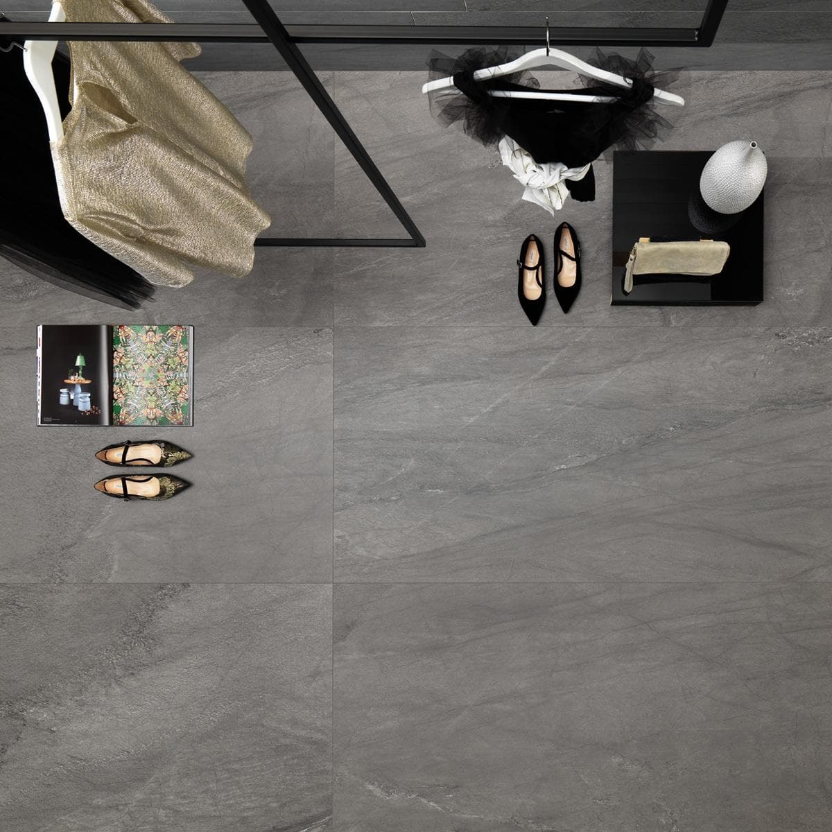 Up Stone Matt Porcelain Slabs Grey 80X160 cm