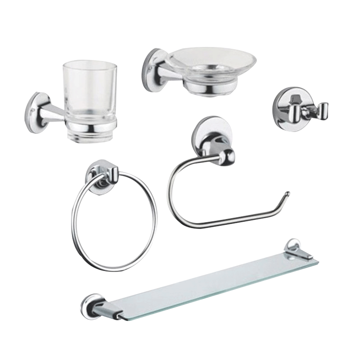Marin Bathroom Accessories Set