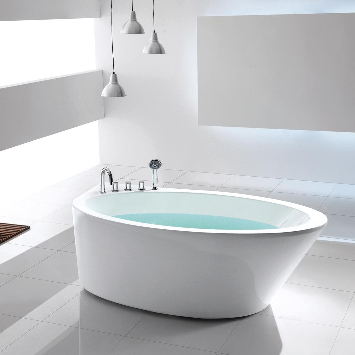 Beatriz Jacuzzi White 175X95X60 Cm