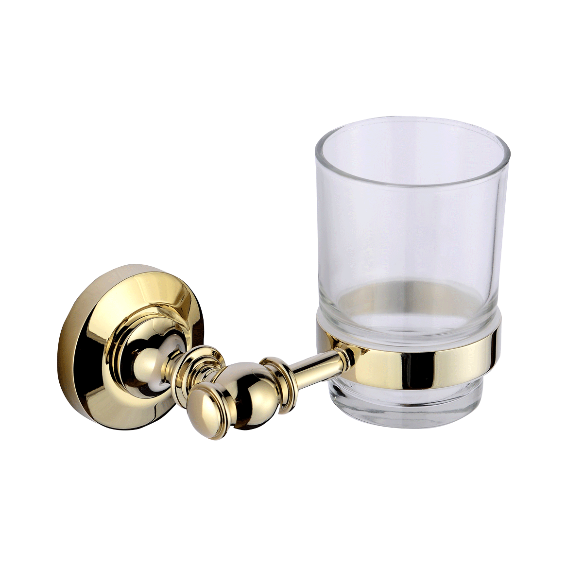 Evita Tumbler & Holder Shine Gold