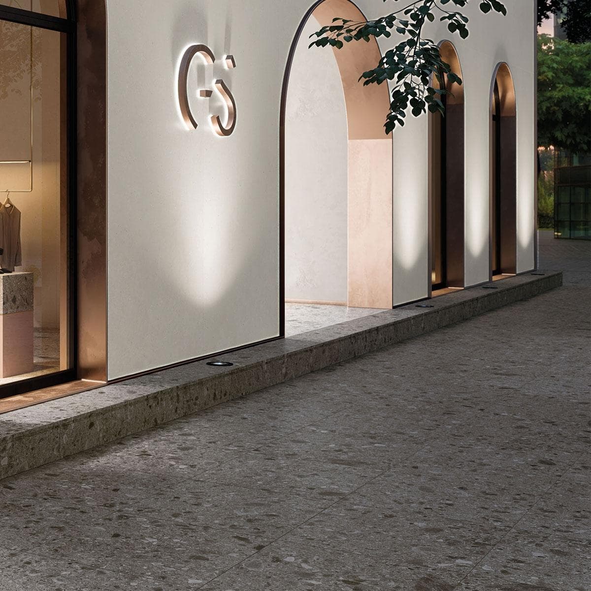 Ceppo Matt Porcelain Floor Tiles Dark Grey 60X120 cm