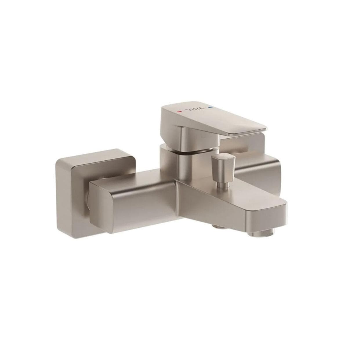 Root Square Bath & Shower Mixer Nickel