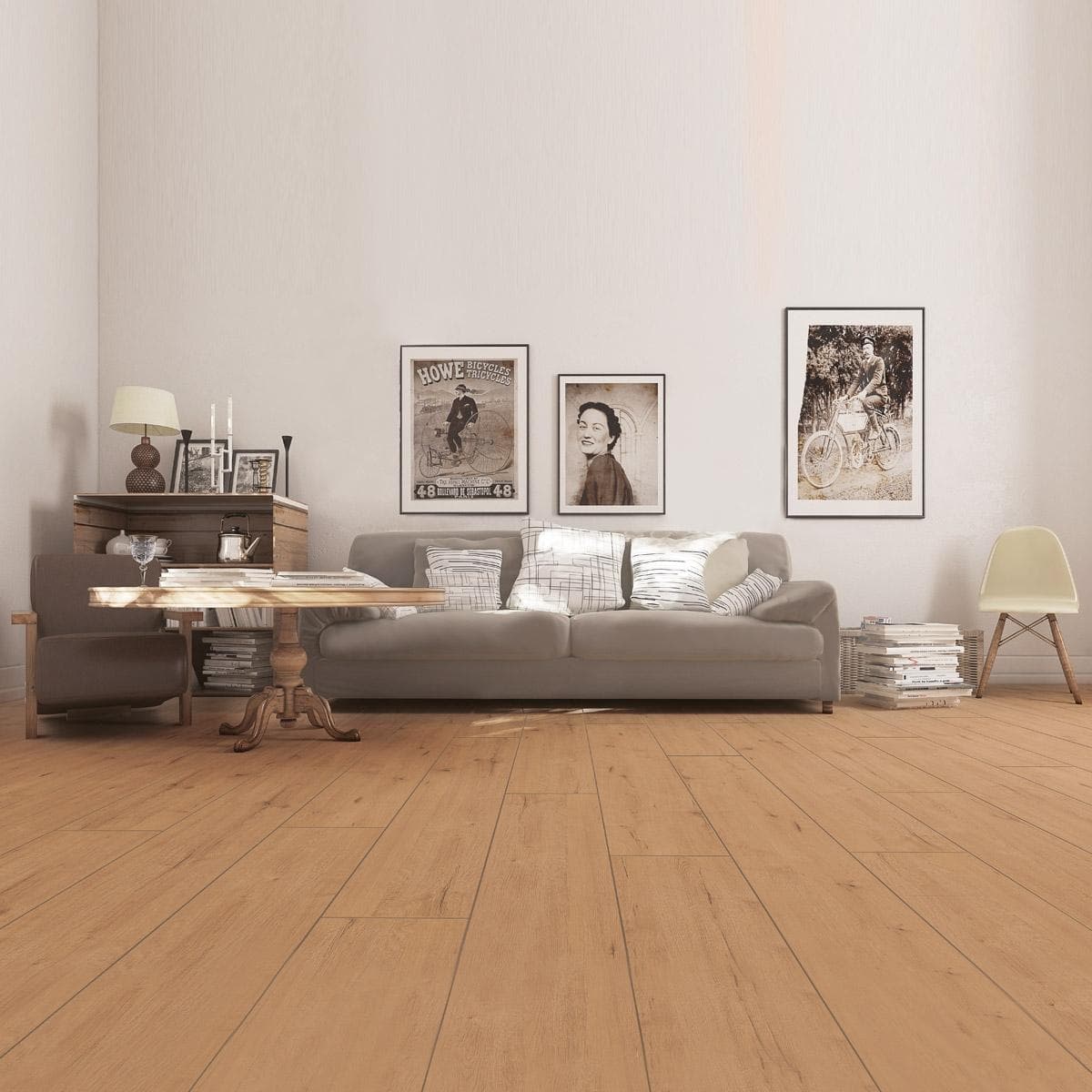 Urban Paris Parquet Brown 19.7X120.5 cm