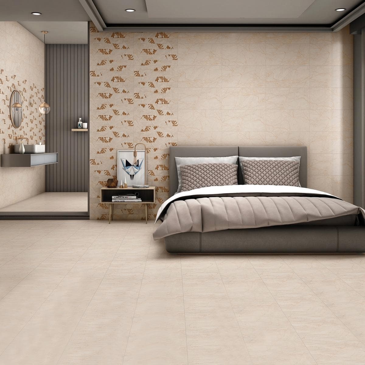 سيراميك حوائط دافوس بيج غير لامع 30×60 سم