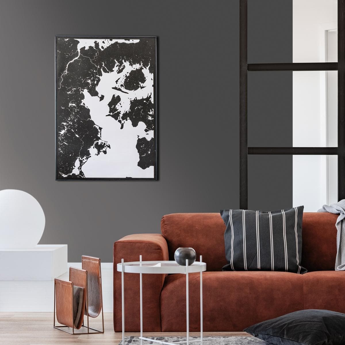 Plain Wrap Dark Grey K5 1.2 Meter Width