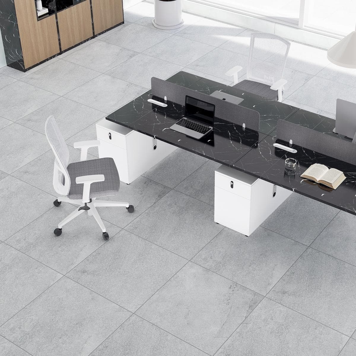 Pietra1 Porcelain Floor Tile Matt Grey 60X60 cm