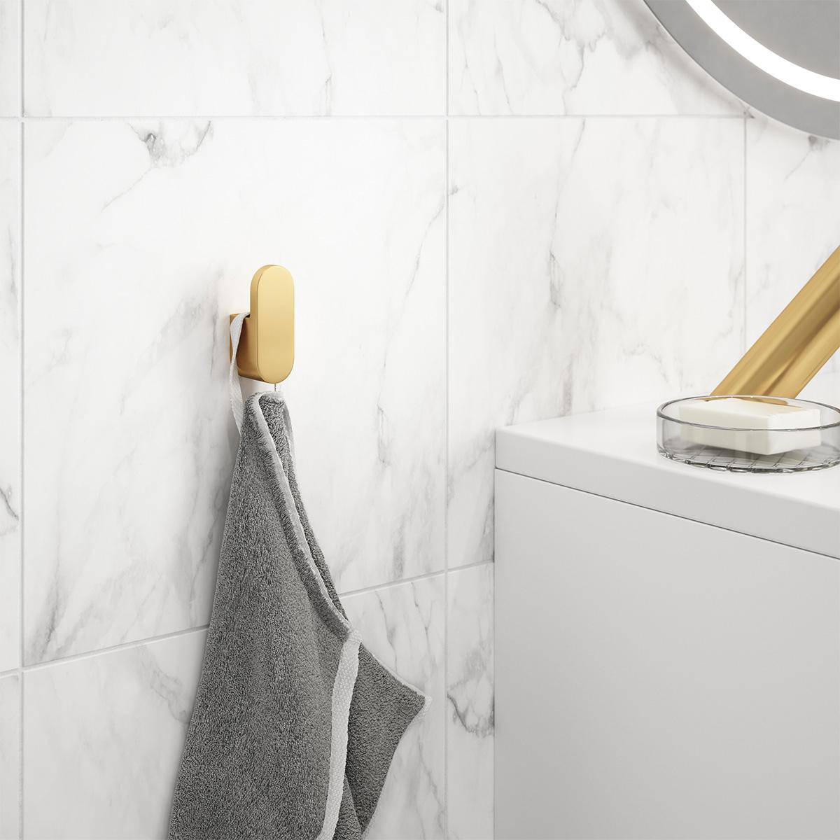 Graphene Bathroom Wall Hook Gold
