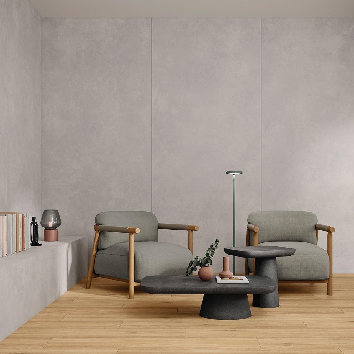 Balance Porcelain Slab Matt Grey 120X280 cm