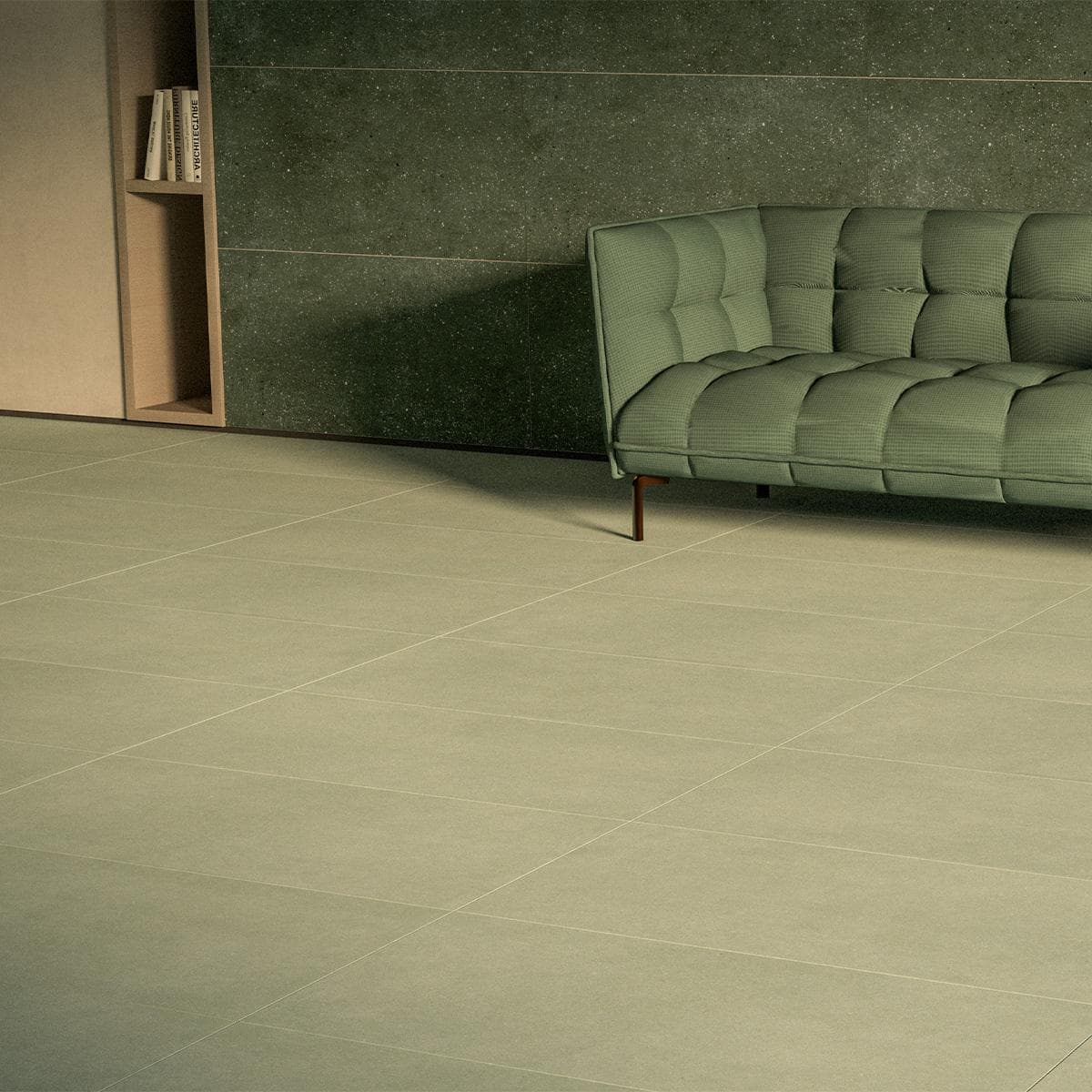 Lago Matt Porcelain Floor Tile Perla 60X120 cm