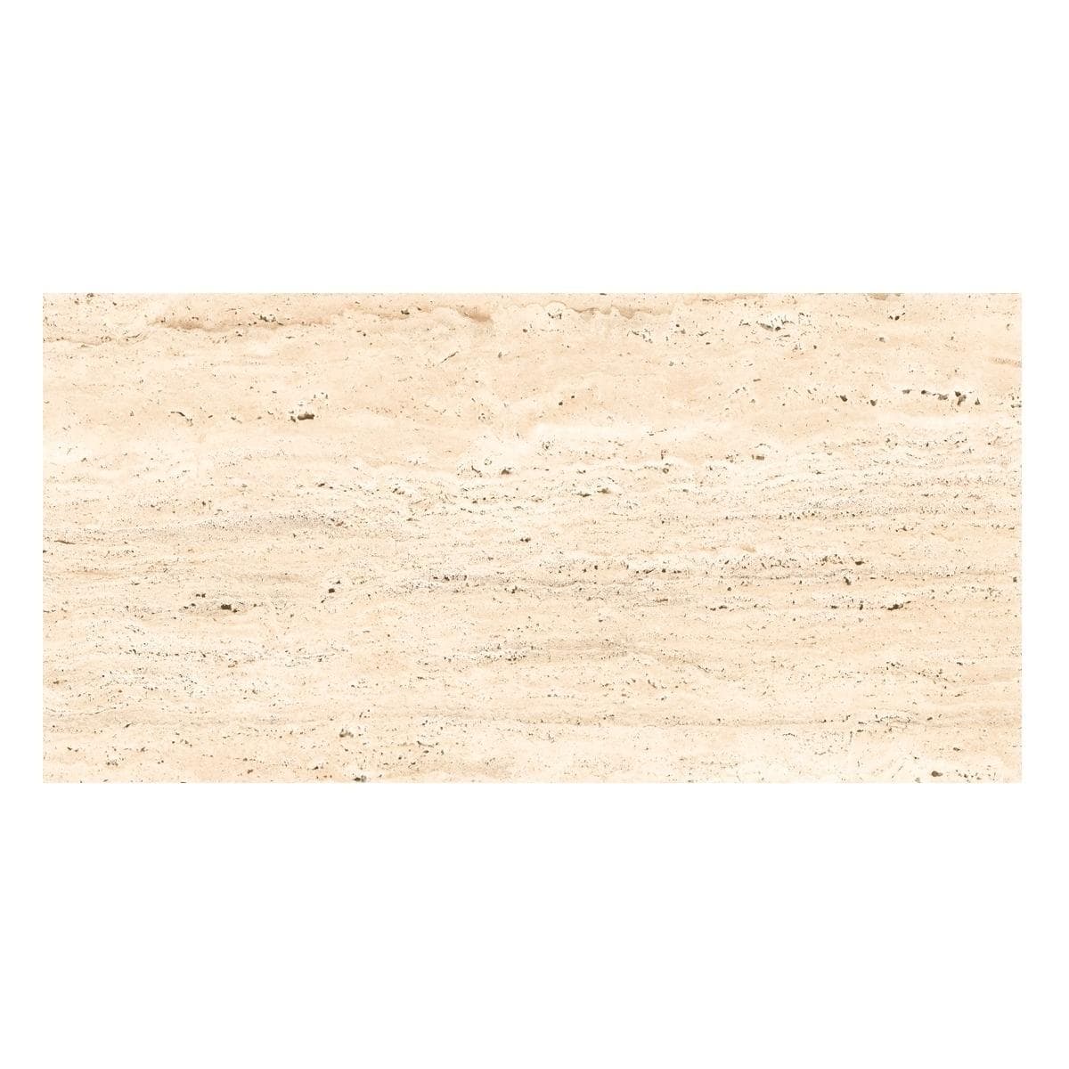 Traventino Carving Porcelain Floor Tiles Crema 60X120 cm