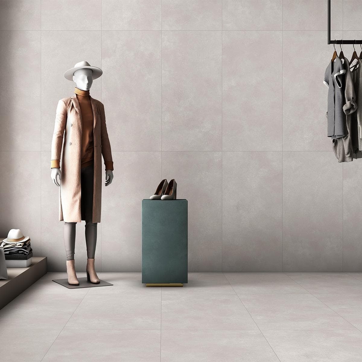 Europa Porcelain Floor Tile Matt Beige 60X120 cm
