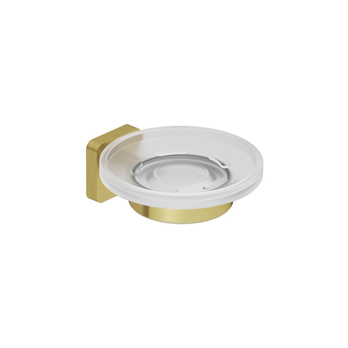 Kludi Vela S Soap Dish Brushed Gold