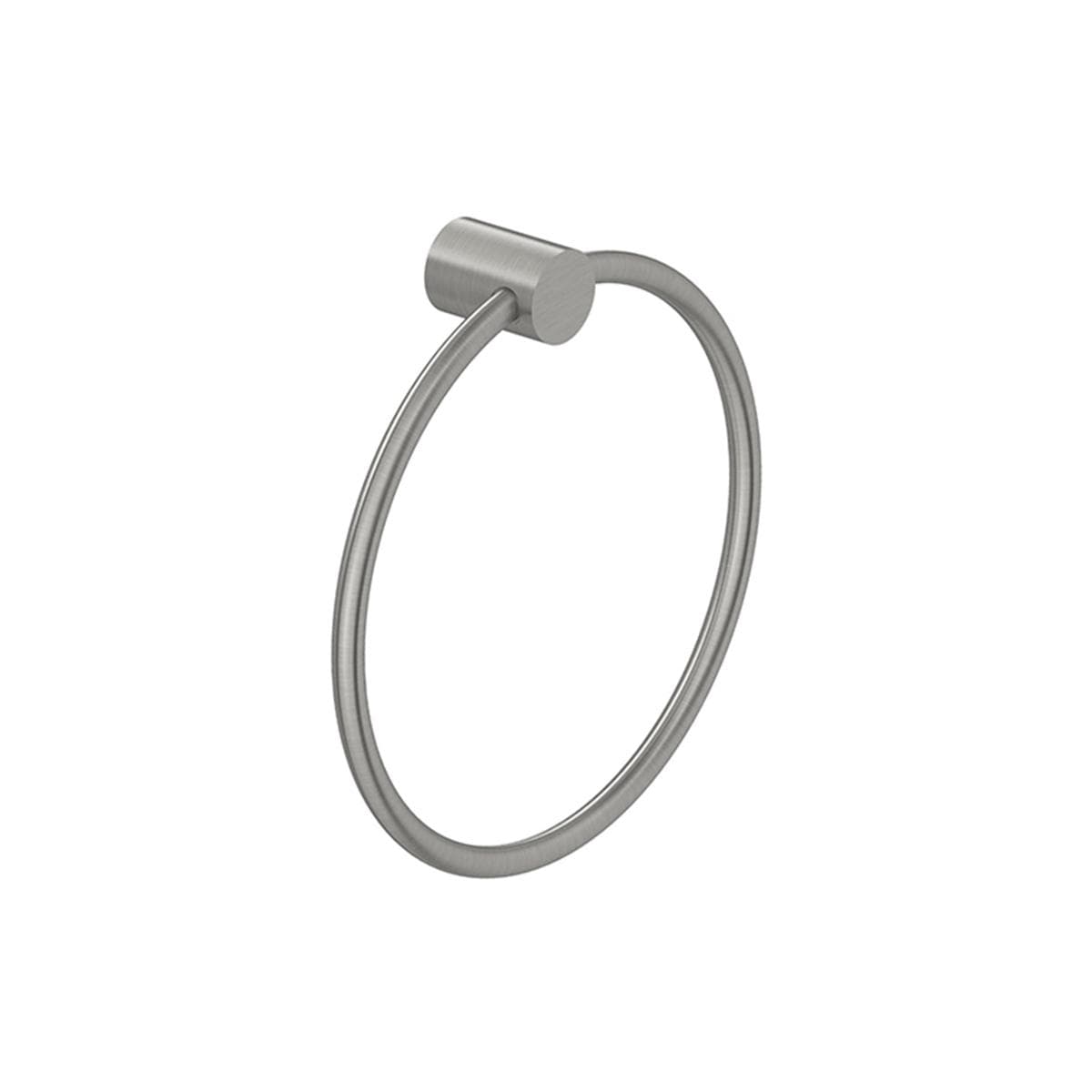Kludi-Vela Towel Ring Brushed Nickel