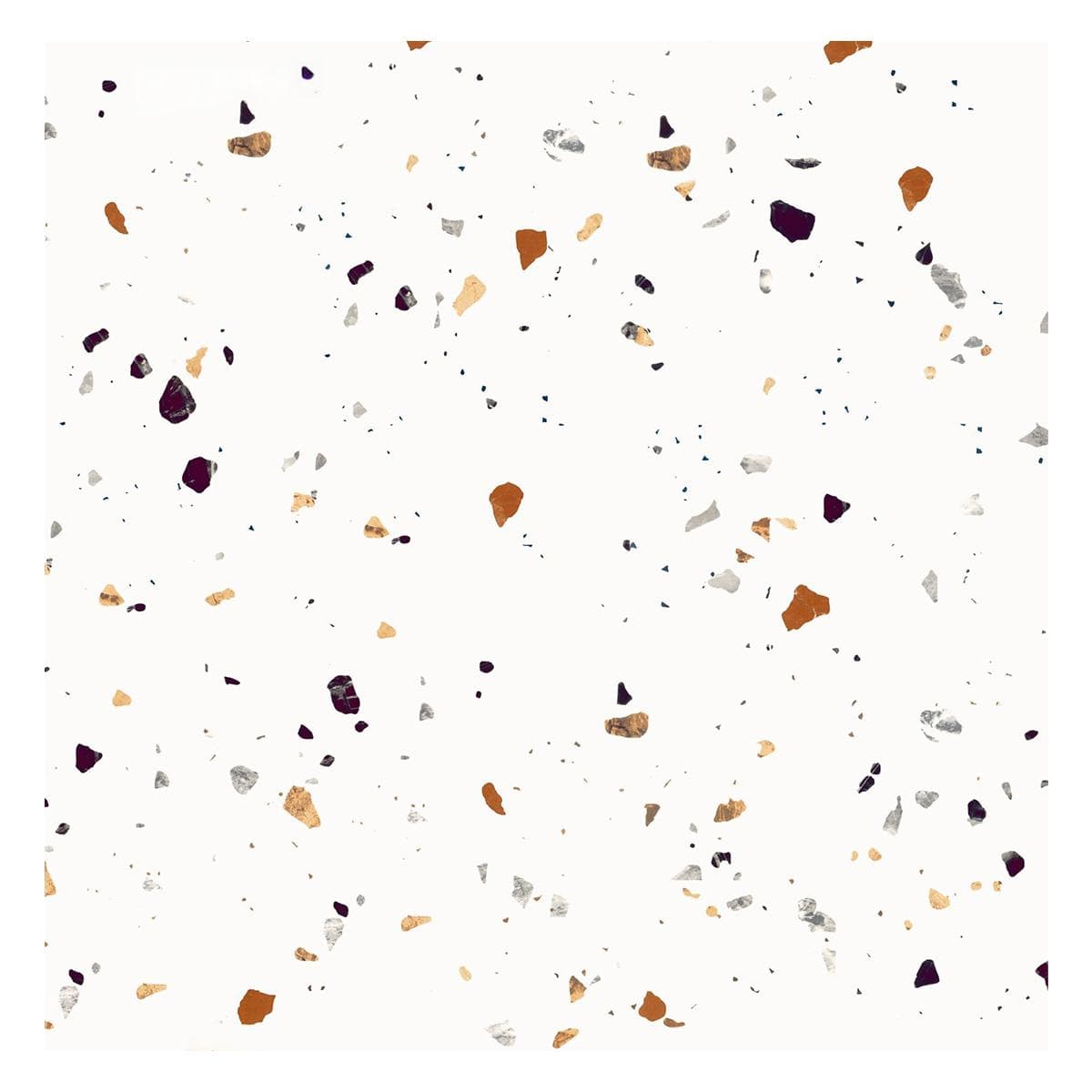 بلاط أرضيات بورسلين تيرازو أبيض غير لامع 60×60 سم