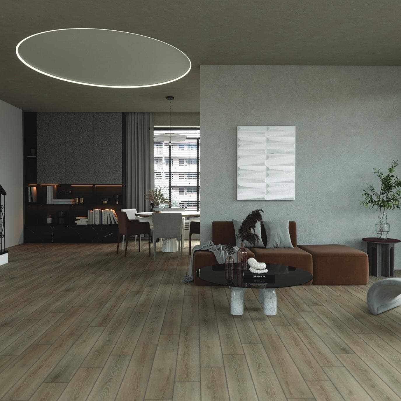 Alec Wood Ceramic Floor Tile Oak 15X90 cm