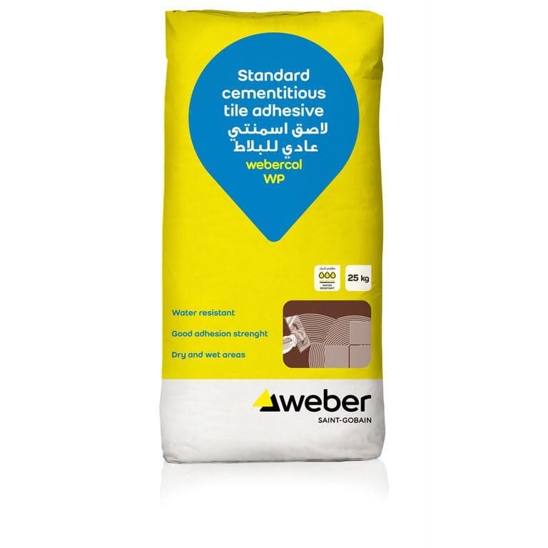 Weber Col WP2 White Adhesive 25 kg