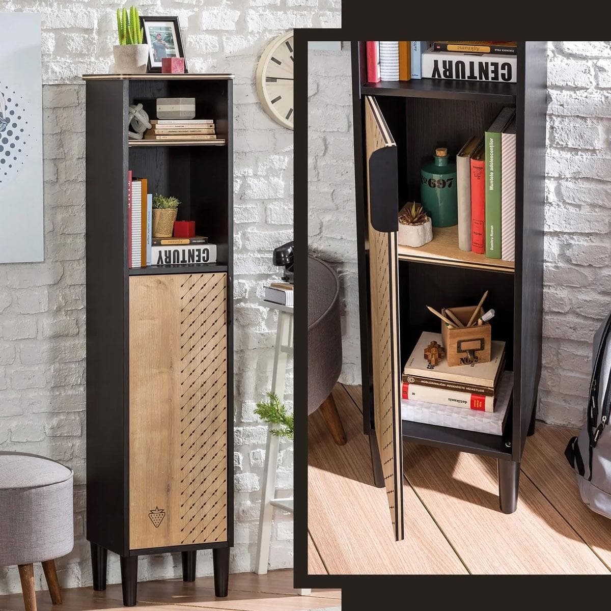 Black Bookcase