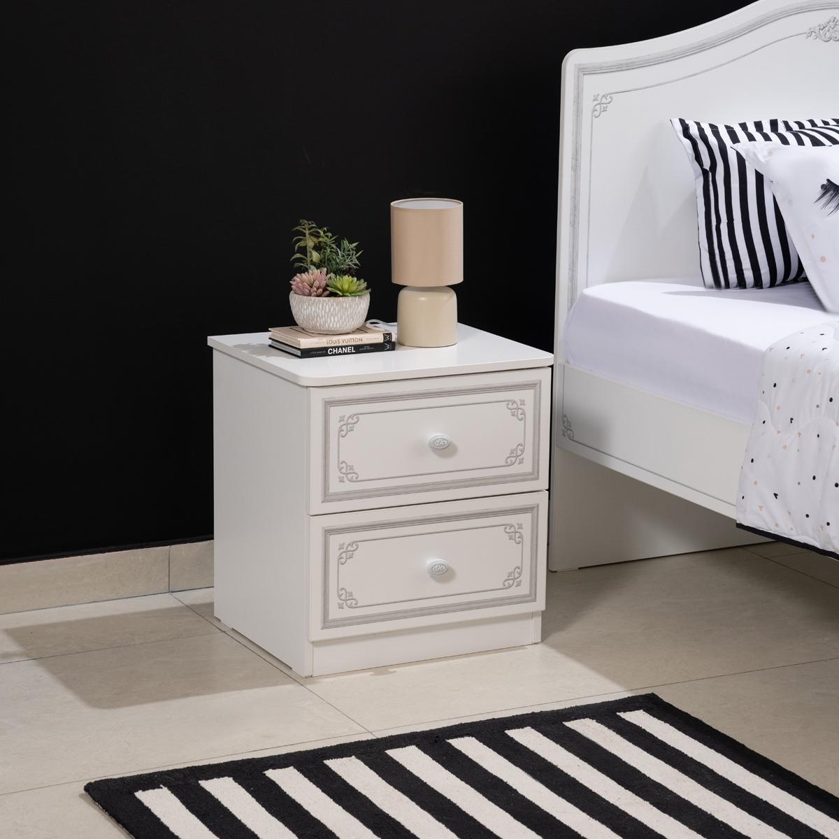 Selena Kids Nightstand Grey