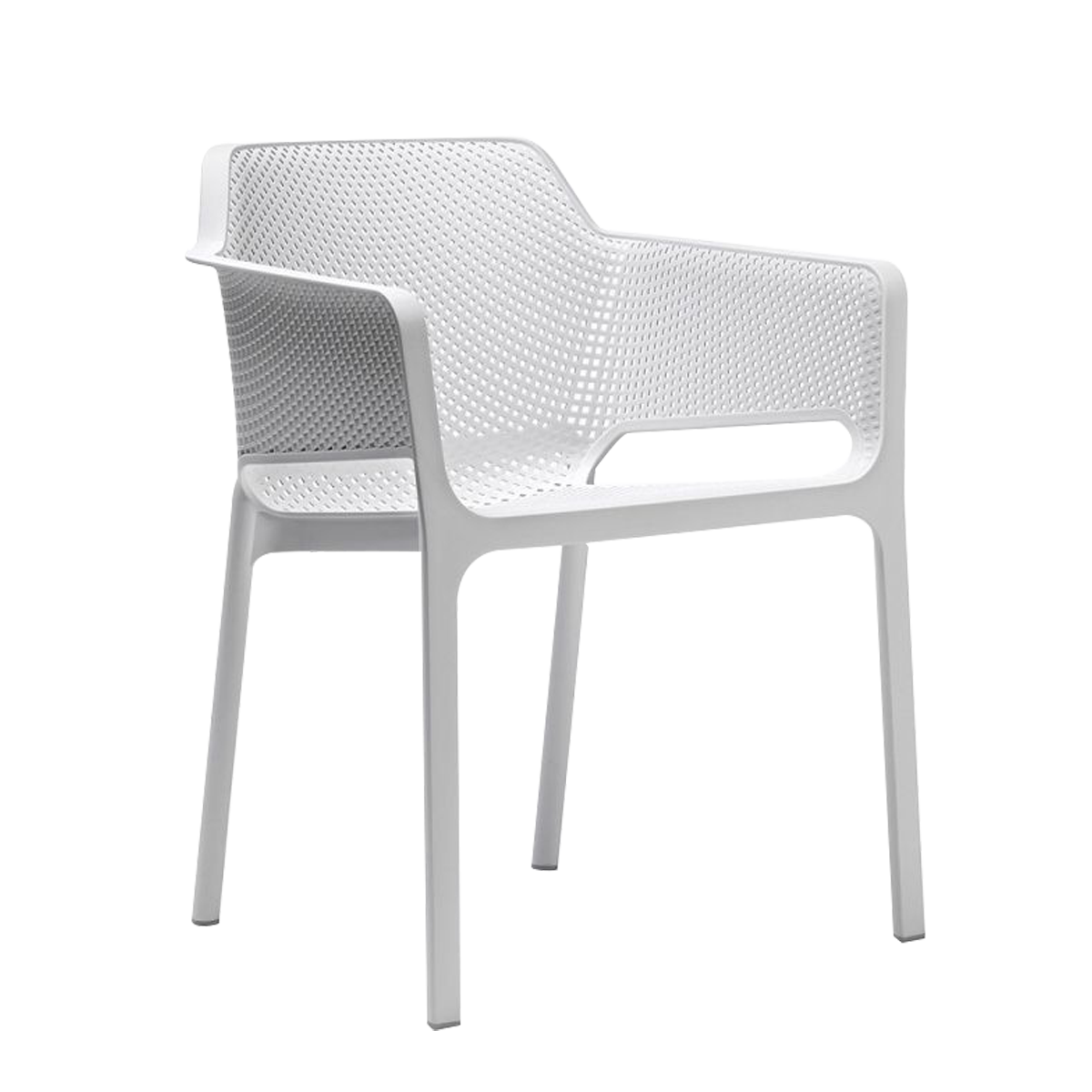 Sedia Net Armchair White