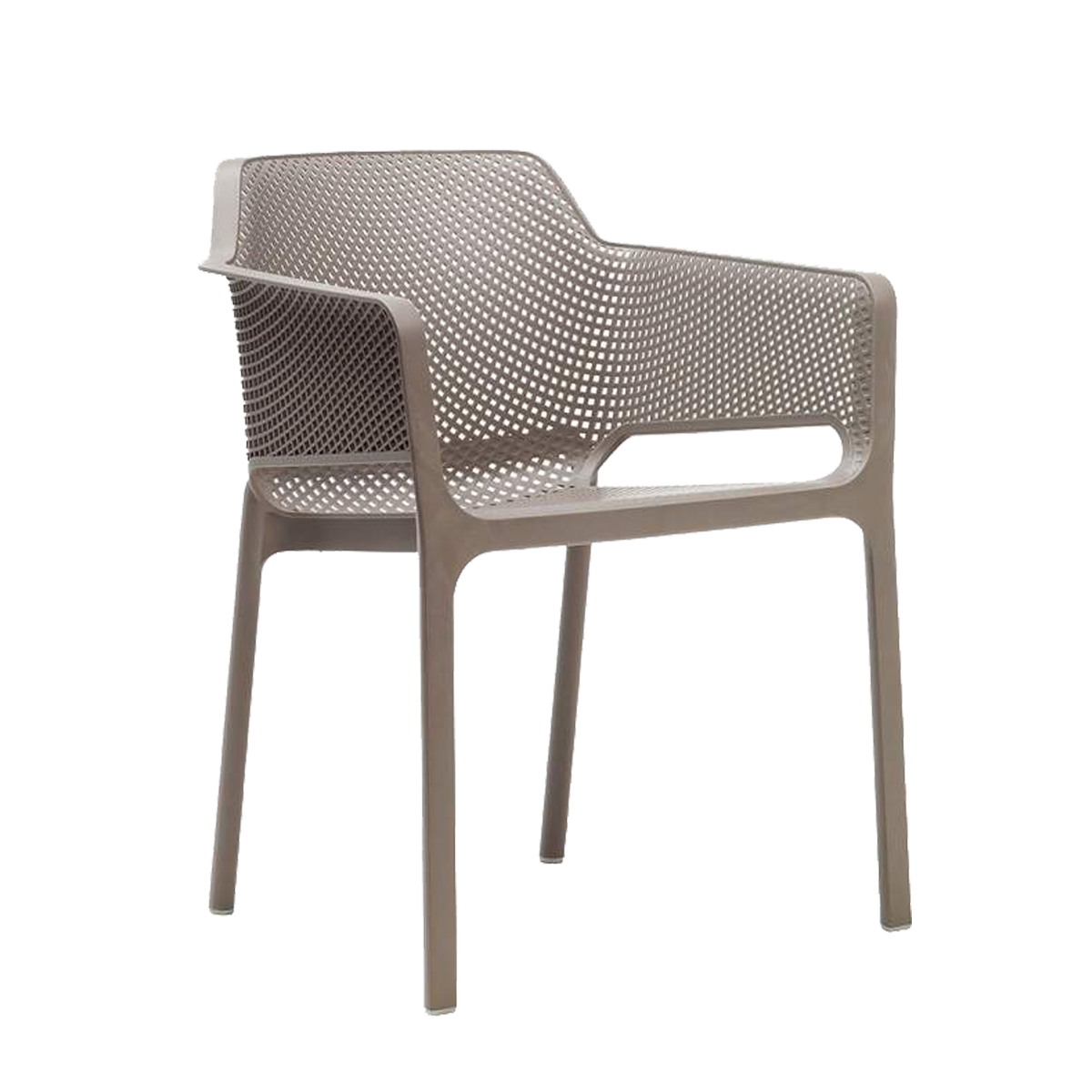 Sedia Net Armchair Tortora